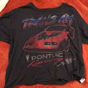 vintage trans am pontiac tee like rolling stones